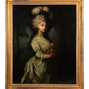 Appraisal: Manner of Thomas Gainsborough th Century Portrait of a Lady