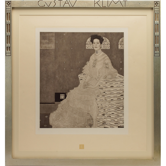 Appraisal: Gustav Klimt Austrian - from the first edition portfolio ''FritzaReidler