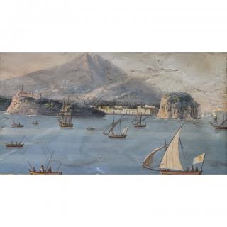 Appraisal: th C Naples Italy Painting th C Naples Italy Painting