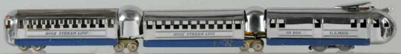 Appraisal: Hoge Streamline Passenger Train Set American Includes no engine with