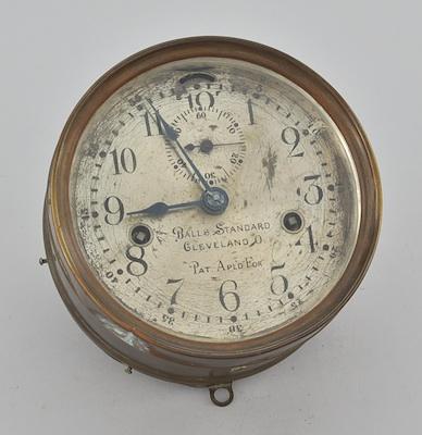 Appraisal: Balls Standard Cleveland Ohio Wall Clock by Seth Thomas Round