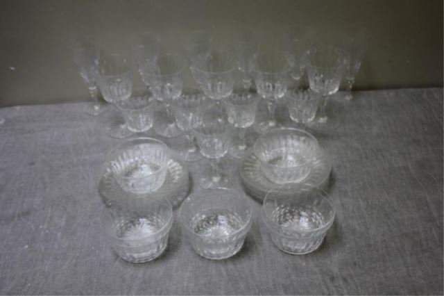 Appraisal: BACCARAT Lot of Assorted Stemware Bowls Including x dia bowls