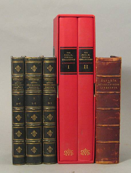 Appraisal: BIBLIOGRAPHY - WORLD LITERATURE Approx titles including The Paul M