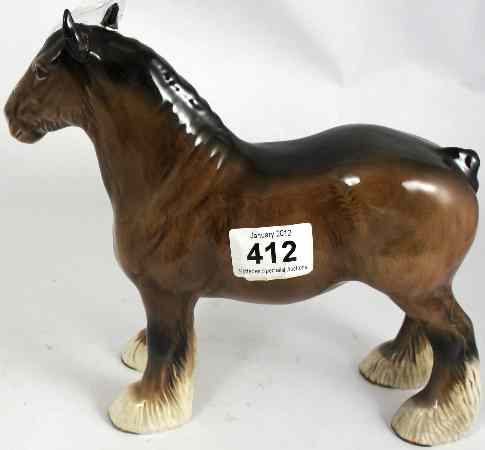 Appraisal: Beswick Shire broken right ear present