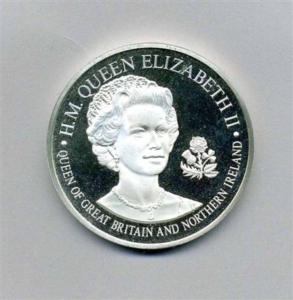 Appraisal: pieces Silver Medals H M Queen Elizabeth II Silver proof