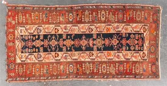 Appraisal: Antique Kurdish runner Persia circa x Estimate - Some wear