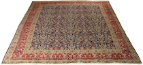 Appraisal: An Antique Tabriz Carpet An antique Tabriz carpet approx '-