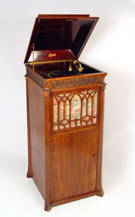 Appraisal: EDISON C- CHIPPENDALE UPRIGHT CABINET PHONOGRAPH Circa - Diamond Disc