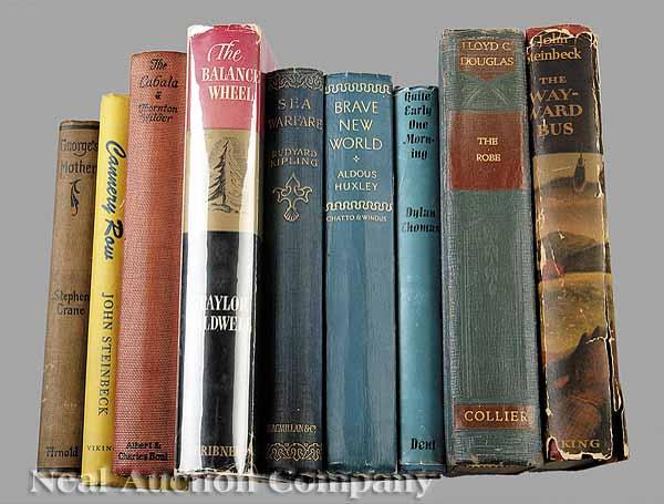 Appraisal: A Group of First Edition Books comprising Crane George's Mother