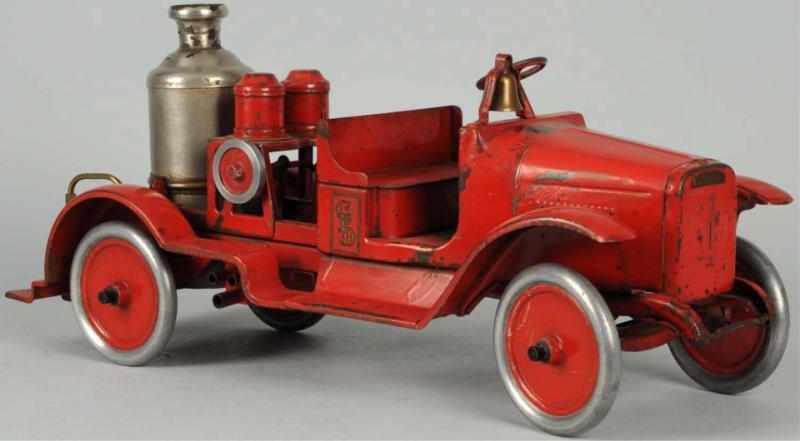 Appraisal: Pressed Steel Buddy L Fire Pumper Truck Toy Nice decals