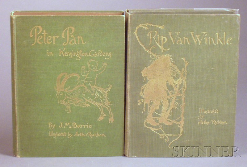 Appraisal: Rackham Arthur Illustrator - Two titles Rip Van Winkle London