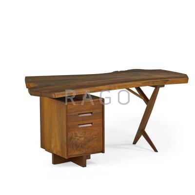 Appraisal: GEORGE NAKASHIMA Conoid desk Condition Report