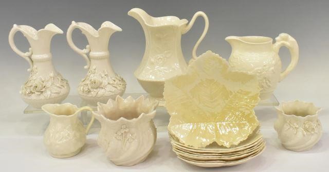 Appraisal: lot of Porcelain tableware and decorative items comprising Irish Belleek