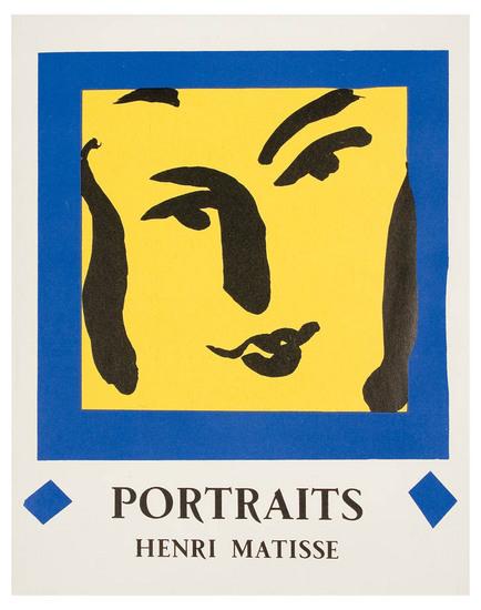 Appraisal: MATISSE Henri Portraits par Henri Matisse Monte-Carlo Andr Sauret Folio