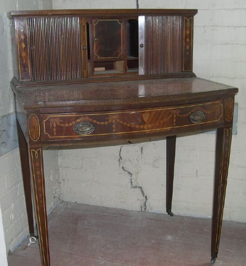 Appraisal: Edwardian Inlaid Mahogany Lady's Writing Desk ca in the Hepplewhite