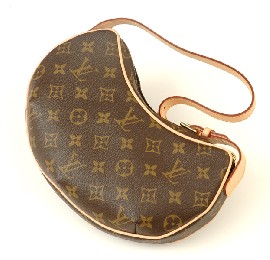 Appraisal: A Louis Vuitton handbag Design Porchette Croissant item number M