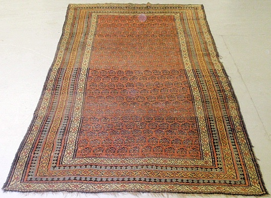 Appraisal: - Serabend oriental center hall carpet x -