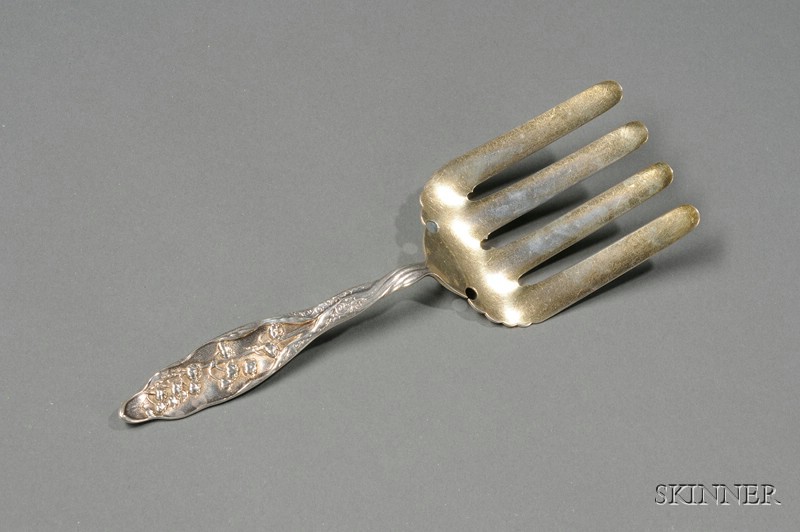 Appraisal: Whiting Manufacturing Company Sterling Lily of the Valley Asparagus Serving