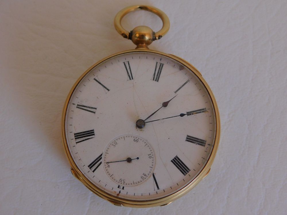 Appraisal: BREGUET K POCKET WATCH K gold cased Breguet pocket watch