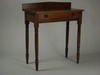 Appraisal: DRESSING TABLE - Country Sheraton pine and maple dressing table