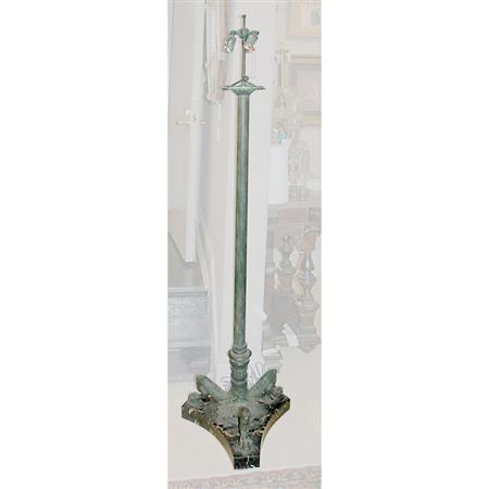 Appraisal: Neoclassical Style Bronze Floor Lamp Estimate -