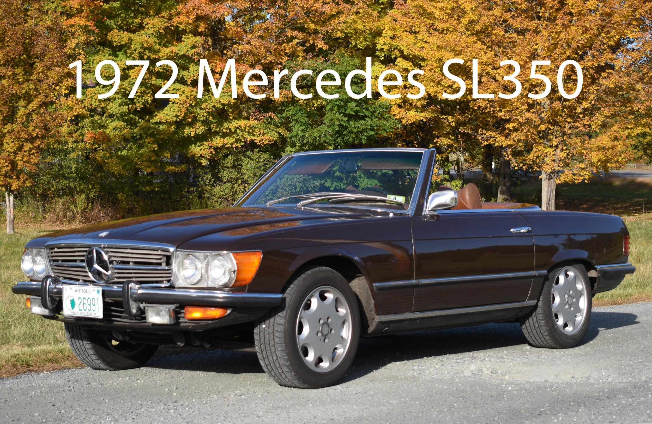 Appraisal: MERCEDES SL ROADSTER L V K MILES An early Mercedes