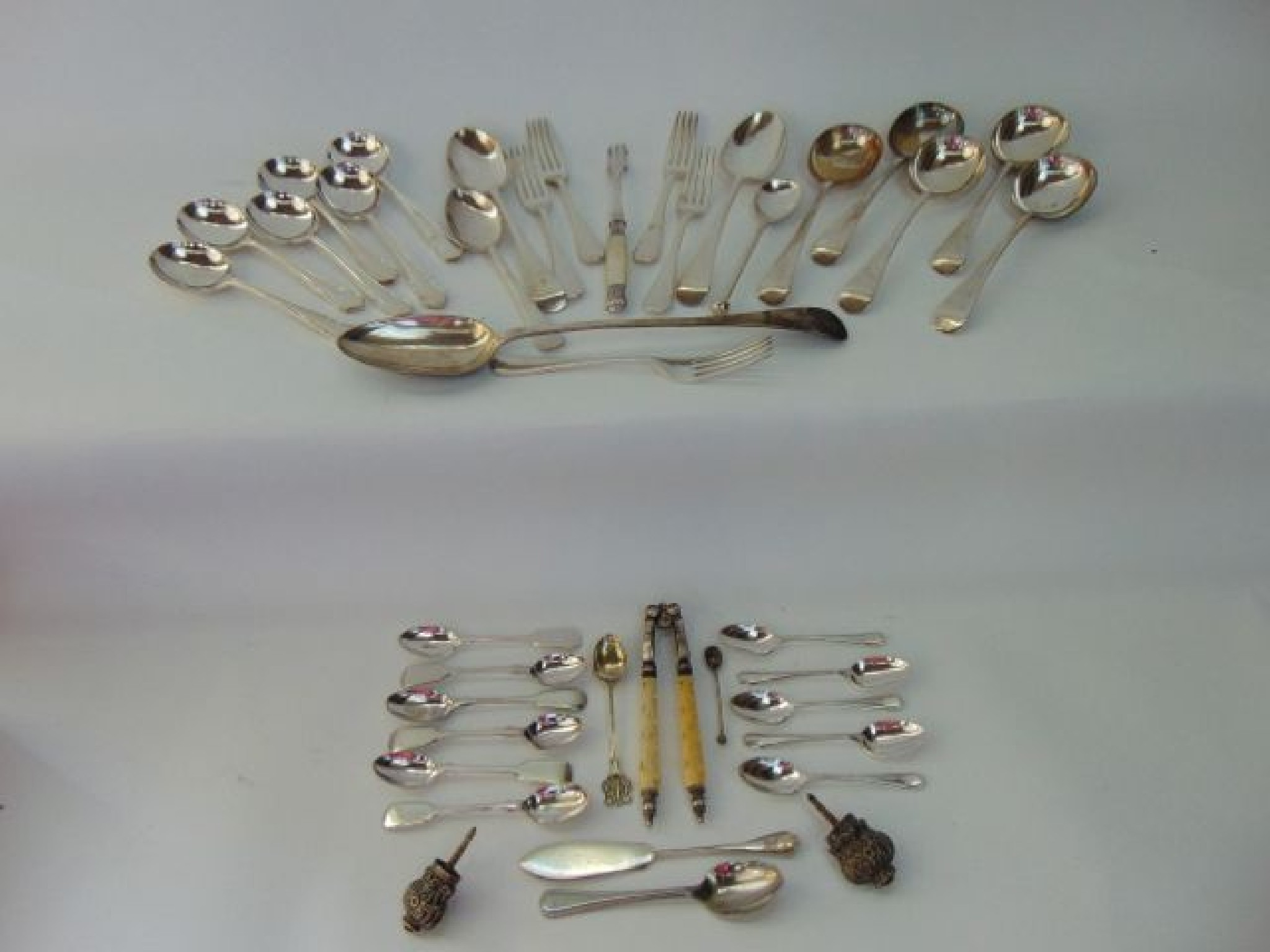 Appraisal: A quantity of good quality silver plated cutlery to include