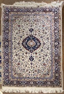 Appraisal: Indo Tabriz carpet Indo Tabriz carpet ' x '