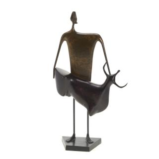 Appraisal: American Modern School bronze American Modern School bronze American Modern