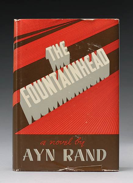 Appraisal: RAND AYN The Fountainhead Indianapolis amp New York The Bobbs-Merrill