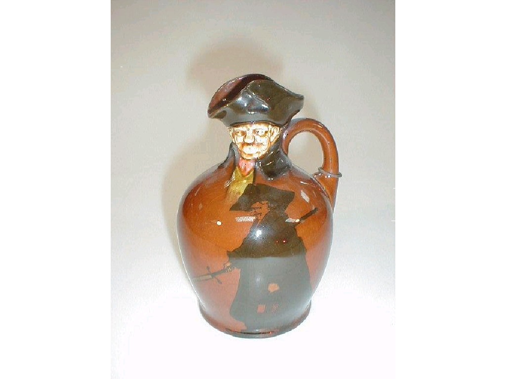 Appraisal: A Royal Doulton series ware pottery decanter