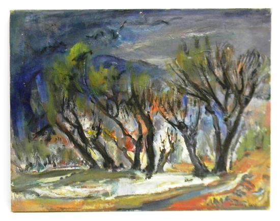 Appraisal: Marion Huse American - Storm Blowing In c 's oil