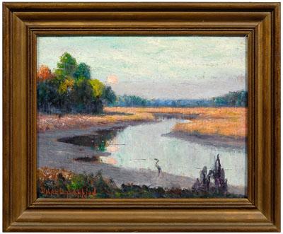 Appraisal: Walter Thompson Savannah painting Walter Whitcomb Thompson South Carolina -