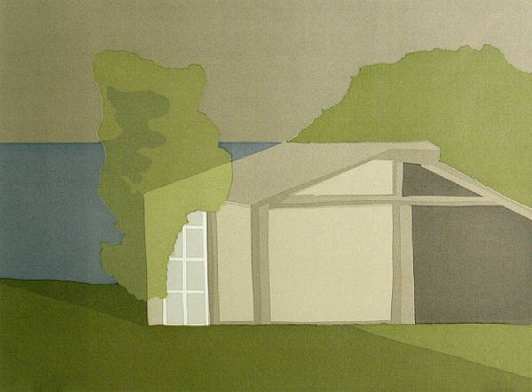 Appraisal: Toni Onley Canadian - Tom's Place Colol lithograph on Rives