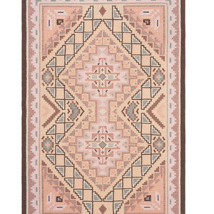 Appraisal: Navajo Two Grey Hills Weaving Rug third quarter th century