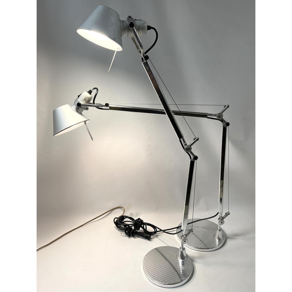 Appraisal: pc ARTEMIDE Tolomeo Desk lamps Designed by M De lucchi