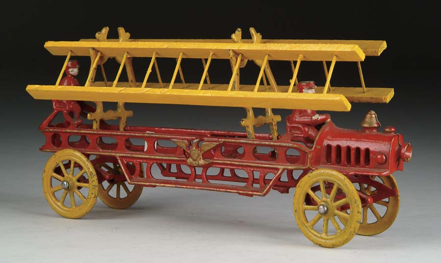 Appraisal: EARLY HUBLEY EAGLE LADDER WAGON Pictured in early Hubley catalog