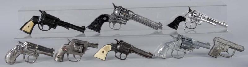 Appraisal: Lot of Cap Guns Description Includes Mordt and Lone Eagle