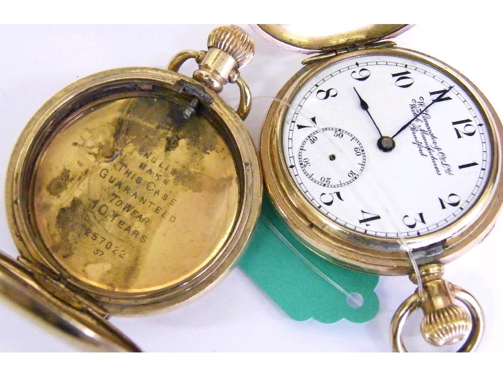 Appraisal: Nickel Military issue lever pocket watch stamped G S T