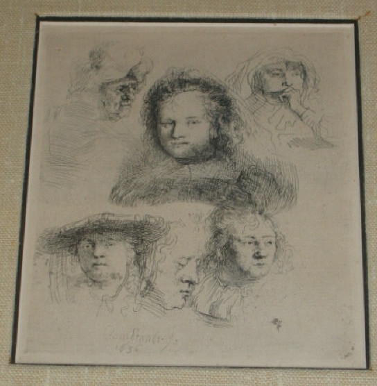 Appraisal: AFTER REMBRANDT VAN RIJN DUTCH - HEAD OF SASKIA AND