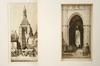 Appraisal: ETCHINGS - French Scenes in sepia by Louis Conrad Rosenberg