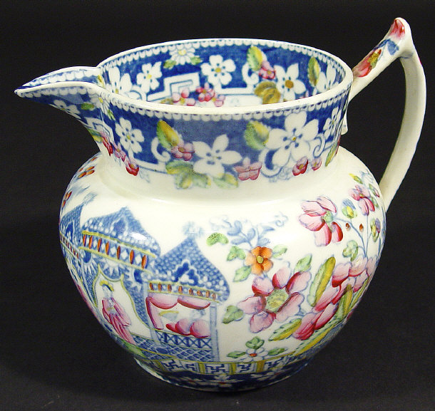 Appraisal: Victorian Martin Shaw Dutch style china jug hand coloured and