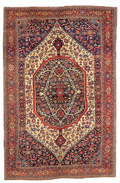 Appraisal: A Bidjar carpet Northwest Persia circa size approximately ft in