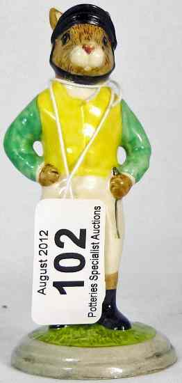 Appraisal: Royal Doulton Bunnykins Figure Jockey DB Limited Edition