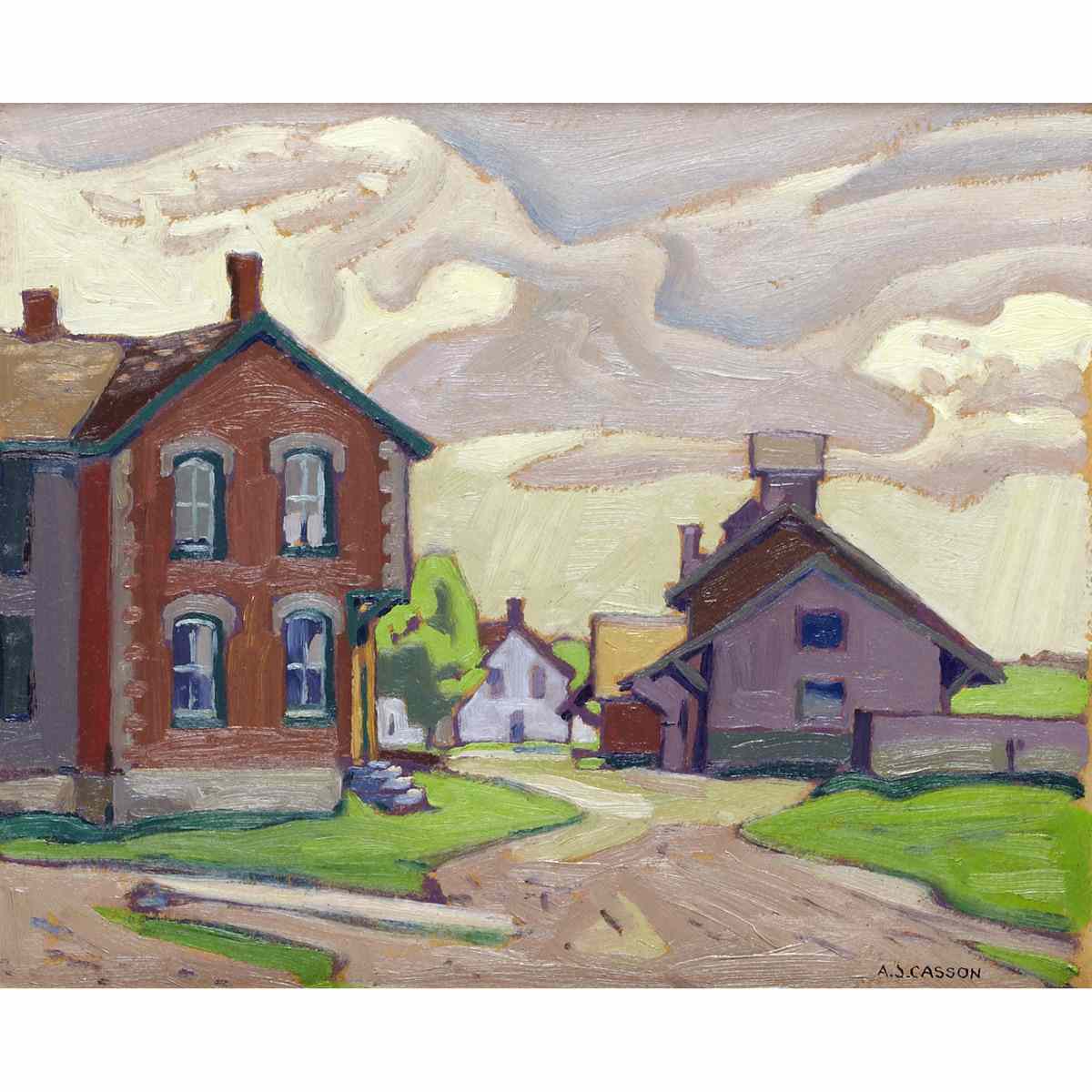 Appraisal: ALFRED JOSEPH CASSON O S A P R C A