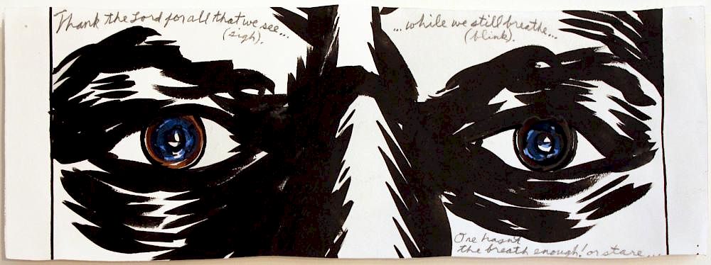 Appraisal: Raymond Pettibon Born Raymond Pettibon Born No Title Thank the