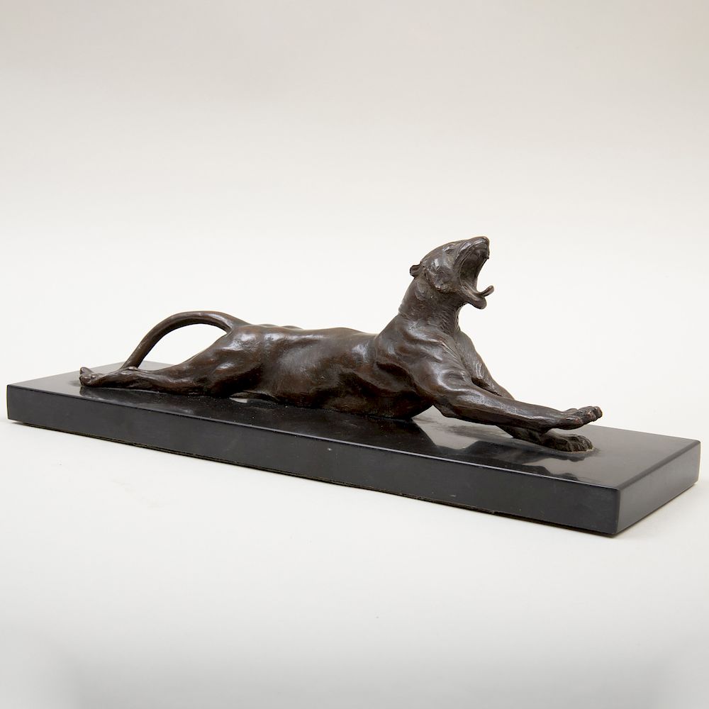 Appraisal: Anna Hyatt Huntington - Young Panther Anna Hyatt Huntington -