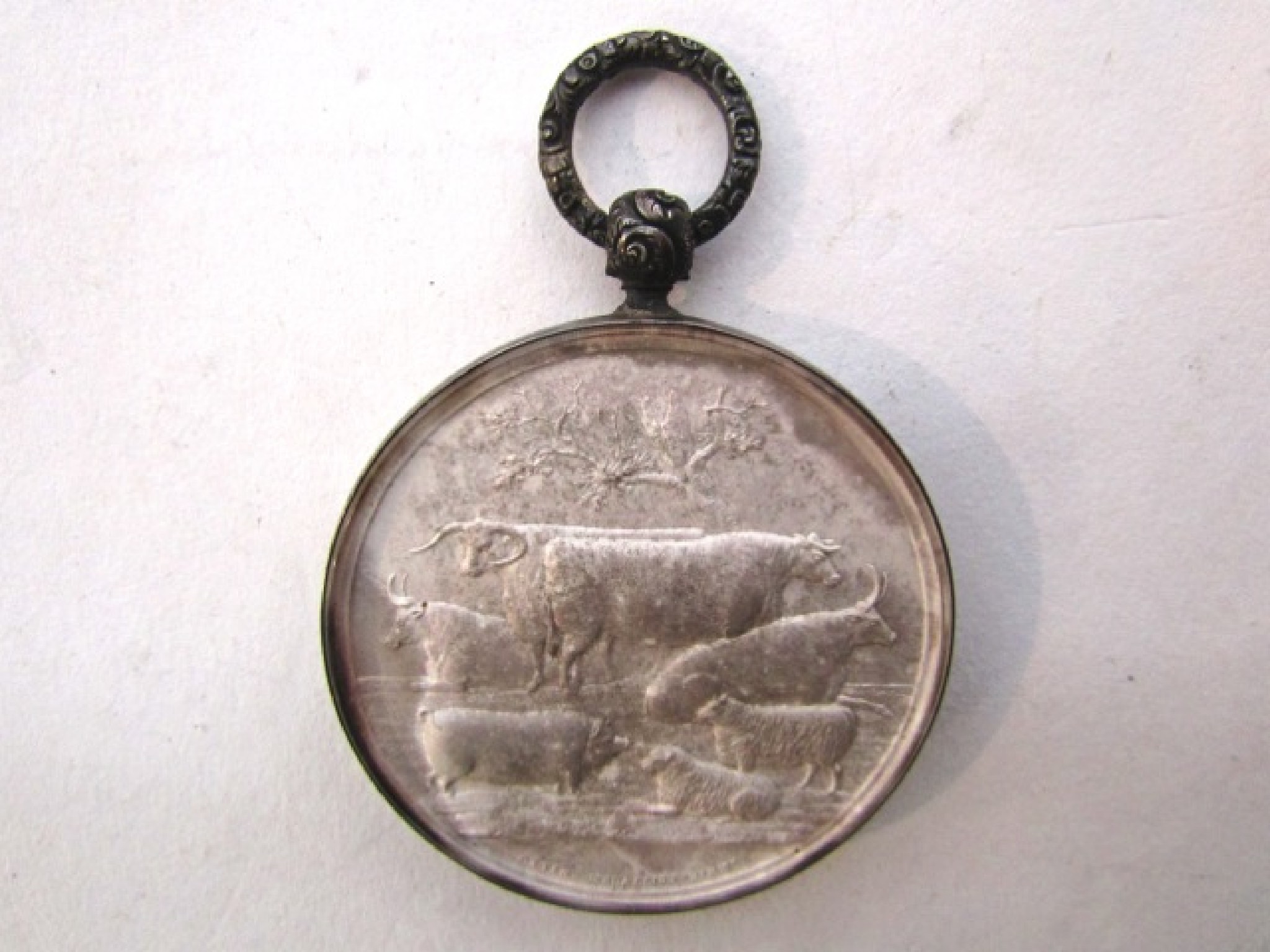 Appraisal: A th century Agricultural medal to Richard Hall Breeder and