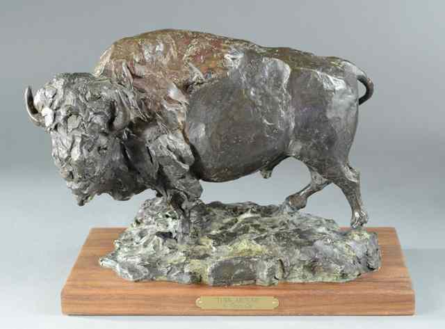 Appraisal: TERRY LEE ORIGINAL BRONZE SCULPTURE titled ''Turn Around '' the