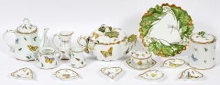 Appraisal: ANNA WEATHERLEY PORCELAIN SERVING PIECES TABLEWARE ANNA WEATHERLEY 'AFTERNOON TEA